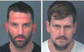 Hernando County Sheriff's Office mugshots: (left) Devorak; (right) Smith.