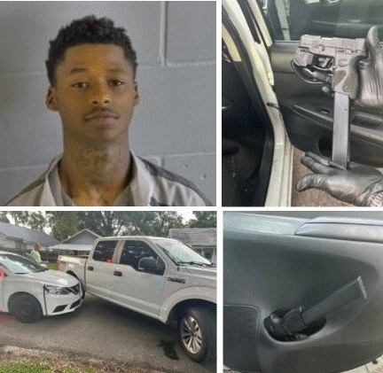 Photos and mugshot of Hayes courtesy of LCSO.