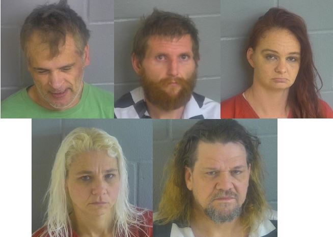 Five people arrested during two traffic stops in Bronson, FL